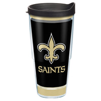 Tervis NFL 24 oz New Orleans Saints Multicolored BPA Free Tumbler with Lid