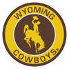 University of Wyoming Roundel Rug - 27in. Diameter