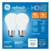 GE Refresh A15 E26 (Medium) LED Bulb Daylight 40 Watt Equivalence 2 pk