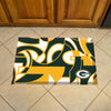 NFL - Green Bay Packers XFIT Rubber Scraper Door Mat