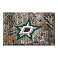 NHL - Dallas Stars Camo Rubber Scraper Door Mat