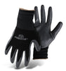 Boss JobMaster Men's Indoor/Outdoor High Dexterity Palm Gloves Black/Gray M 1 pair