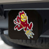 Arizona State University Black Metal Hitch Cover - 3D Color Emblem