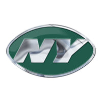 NFL - New York Jets Heavy Duty Aluminum Color Emblem