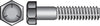 Hillman 3/8 in. D X 3-1/2 in. L Heat Treated Zinc Steel Hex Head Cap Screw 50 pk