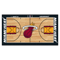 NBA - Miami Heat Court Runner Rug - 30in. x 54in.