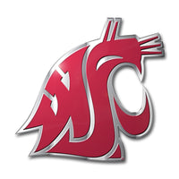 Washington State University Heavy Duty Aluminum Color Emblem