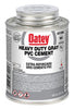 Oatey Heavy Duty Gray Cement For PVC 8 oz