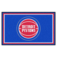 NBA - Detroit Pistons 4ft. x 6ft. Plush Area Rug