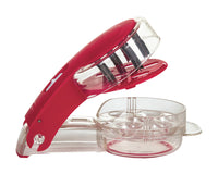 Progressive Prepworks Red/Clear Plastic Cherry Pitter 6 Cherries