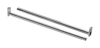 National Hardware 48 in. L Adjustable Polished Chrome Steel Closet Rod (Pack of 5).