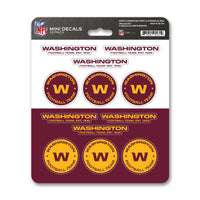 NFL - Washington Redskins 12 Count Mini Decal Sticker Pack