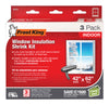 Frost King Clear Shrink Indoor Window Film Insulator Kit 42 in. W X 62 in. L