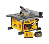 DEWALT FLEXVOLT 60 V Cordless 8-1/4 in. Table Saw Kit (Battery & Charger)