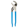 Channellock 12 in. Carbon Steel V-Jaw Tongue and Groove Pliers