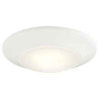 Westinghouse White 3.875 in. W Steel LED Canless Recessed Downlight 12 W