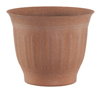 Bloem Colonnade 7.5 in. H x 8.8 in. Dia. Brick Resin Colannade Planter (Pack of 12)