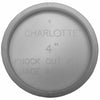 Charlotte Pipe Schedule 40 4 in. Hub x 4 in. Dia. Hub PVC Test Cap