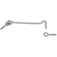 V2003 6" Hook and Eye - Stainless Steel