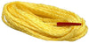 Lehigh Group HB412 1/4" X 1200' Yellow Polypropylene Hollow Braid Floating Rope