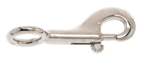 Campbell Chain 5/8 in. Dia. x 3-3/8 in. L Nickel-Plated Zinc Bolt Snap 90 lb.