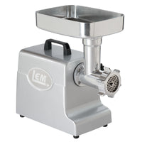 Lem Products Mighty Bite Brushed Nickel Silver 1 speed 4.5 lb. Meat Grinder