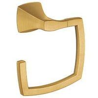 BRUSHED GOLD TOWEL RING