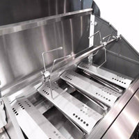 TYTUS Stainless Steel Rotisserie Kit 36 in. L X 7 in. W