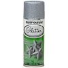 Rust-Oleum Specialty Glitter Silver Spray Paint 10.25 oz. (Pack of 6)