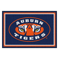 Auburn University Tiger Eyes 5ft. X 8 ft. Plush Area Rug