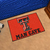 Texas Tech University Man Cave Rug - 19in. x 30in.