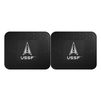 United States Space Force Back Seat Car Mats - 2 Piece Set