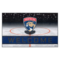 NHL - Florida Panthers Rubber Door Mat - 18in. x 30in.