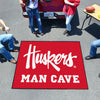 University of Nebraska Script Man Cave Rug - 5ft. x 6ft.