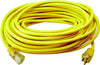 Southwire Outdoor 100 ft. L Yellow Extension Cord 12/3 SJTW