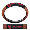 University of Oklahoma Football Grip Steering Wheel Cover 15" Diameter