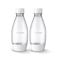 SodaStream White 0.5 L Carbonator Bottle 2 pk