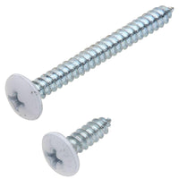 V152S Shelf Bracket Screws 8pk - White