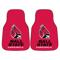 Ball State University Carpet Car Mat Set - 2 Pieces