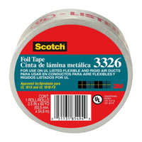 Scotch 2.5 in. W X 60 yd L Silver Foil Tape