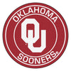 University of Oklahoma Roundel Rug - 27in. Diameter