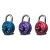 Master Lock 2 in. H x 7/8 in. W x 1-7/8 in. L Steel 3-Digit Combination Padlock 1 pk (Pack of 4)