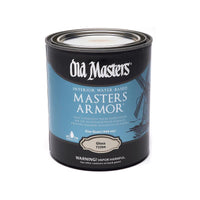 Old Masters Masters Armor Gloss Clear Water-Based Floor Finish 1 qt. (Pack of 4)