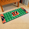 NFL - Cincinnati Bengals XFIT Field Runner Mat - 30in. x 72in.