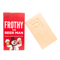 Duke Cannon Frothy the Beer Man Woodsy/Sandalwood Scent Soap Bar 10 oz 1 pk