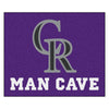 MLB - Colorado Rockies Man Cave Rug - 5ft. x 6ft.