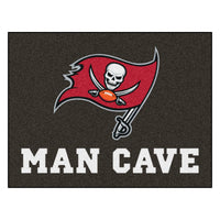 NFL - Tampa Bay Buccaneers Man Cave Rug - 34 in. x 42.5 in.