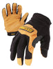 Ironclad Black Leather Water-Resistant Universal Cowboy Style Gloves X-Large with Non-Slip Grip