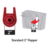 Korky Toilet Flapper Red For Universal