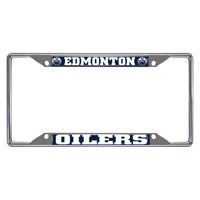 NHL - Edmonton Oilers Metal License Plate Frame